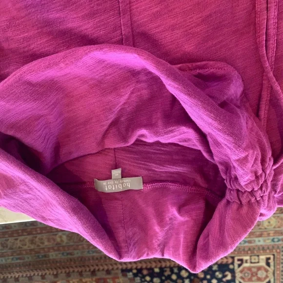 Habitat magenta plum long sleeve cowl neck NEW Medium Cotton - Picture 3 of 10